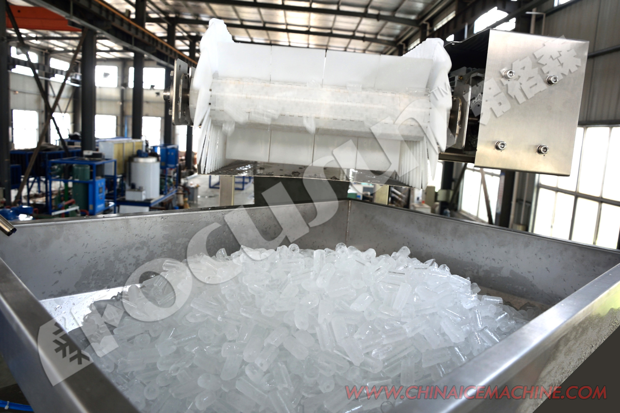 Ice Bag Filling Automatic Packaging Machine for Multi-Lane Production of 1-8kg Ice Bags