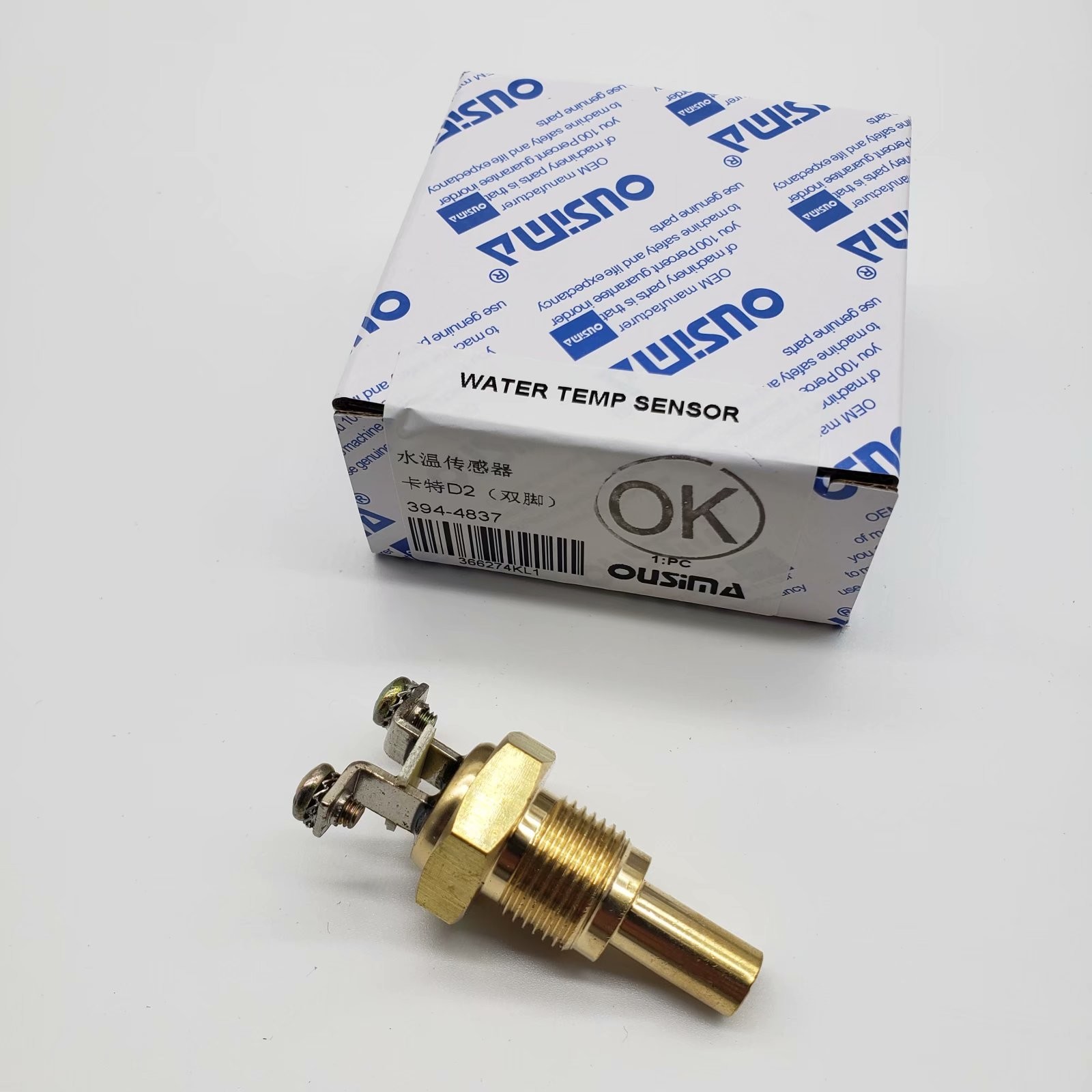 OUSIMA Coolant Temperature Sensor 394-4837 For 312D2 313D2 320D2