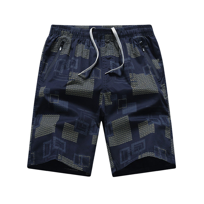 2022 Youth printed men's casual fashion summer oversized shorts