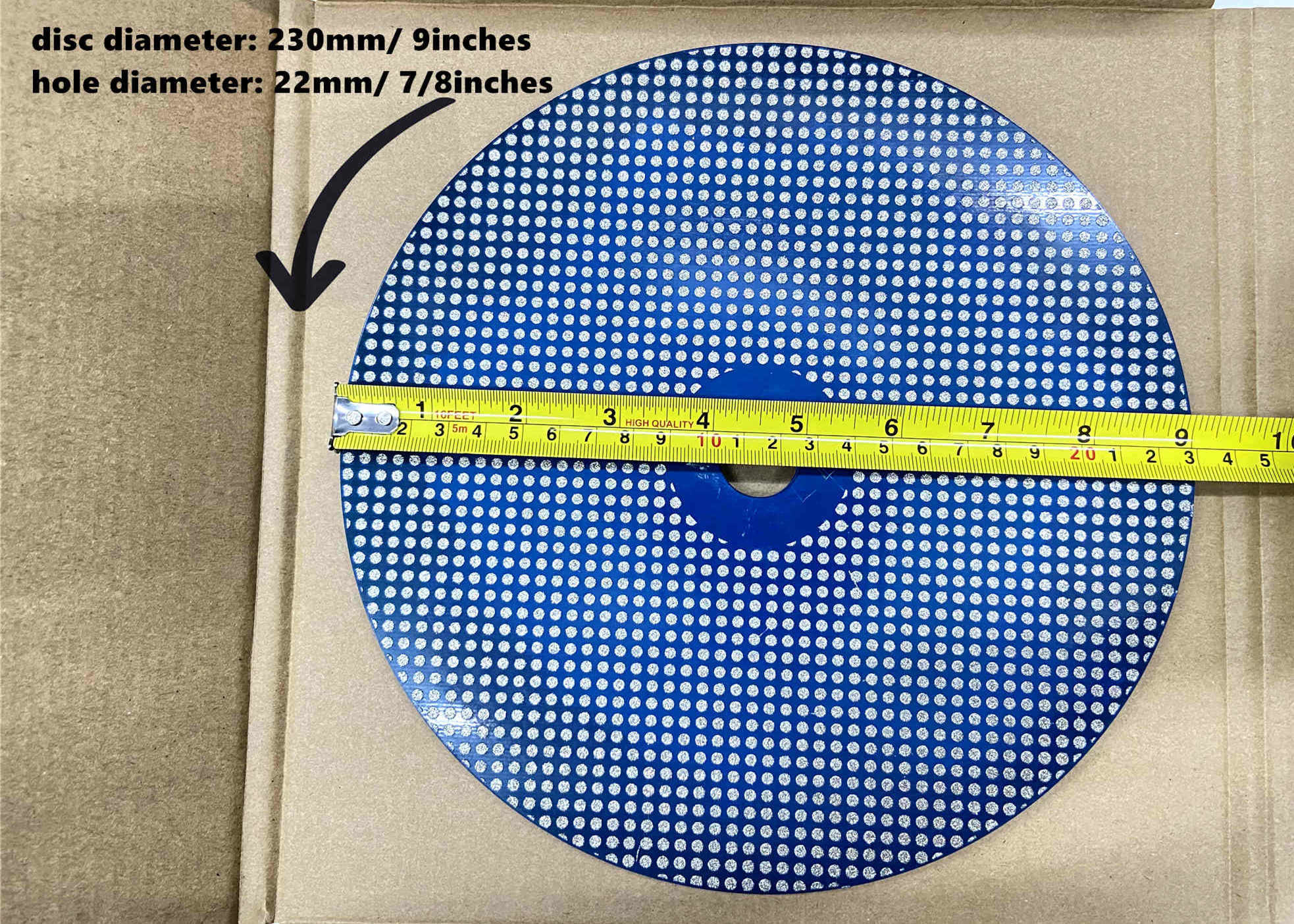 Diamond Coated Plaster Cutting Wheel 9inches 230mm Diamond Disc