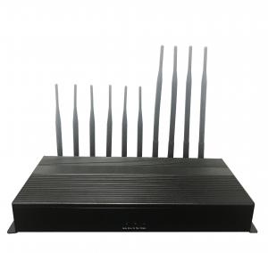 Buy cheap 3G 4G 5G 10 Bands Cell Phone And Wifi Jammer Stationary Omnidirectional Antennas product