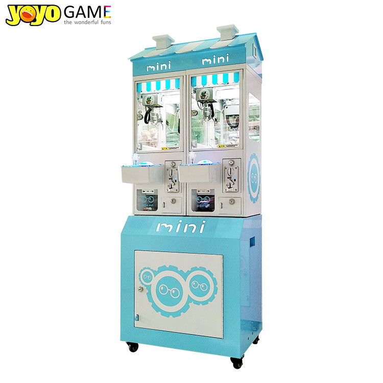 Children's 2-Person Mini Claw Machine Coin-Operated Arcade Game for Boutique Gift City