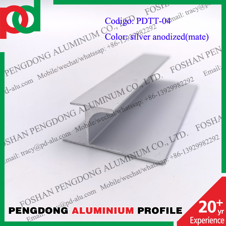 T Shape Aluminium Kitchen Profiles 18MM Panels