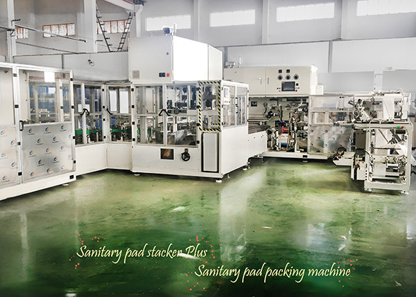 1000ppm Automatic Sanitary Pad Packing Machine With Multiprotection