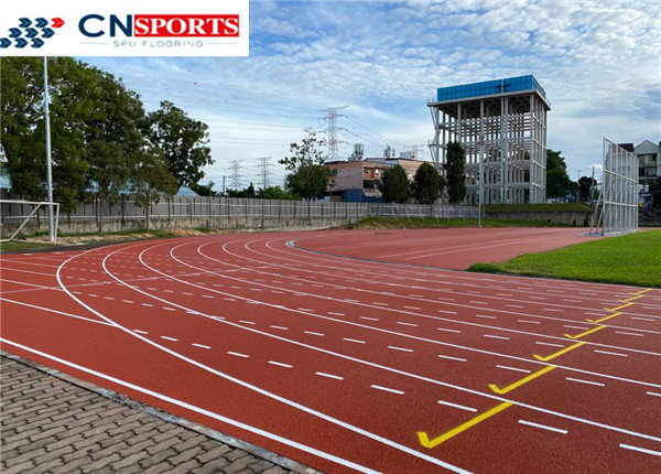 Buy cheap Athletics Rubber Running Track 13mm Synthetic Running Track product
