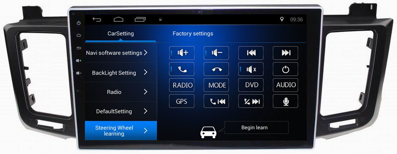 Ouchuangbo car gps navi dual zone stereo android 8.1 for Toyota RAV4 2013 with USB SWC 1080P Video Blluetooth radio