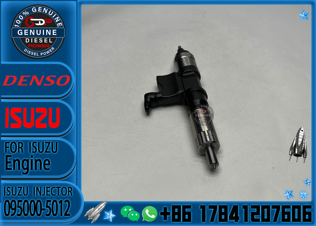 High Quality Diesel Common Rail Fuel Injector 095000-5012 095000-5013 095000-5014 8-97306073-5 For ISUZU 4HJ1