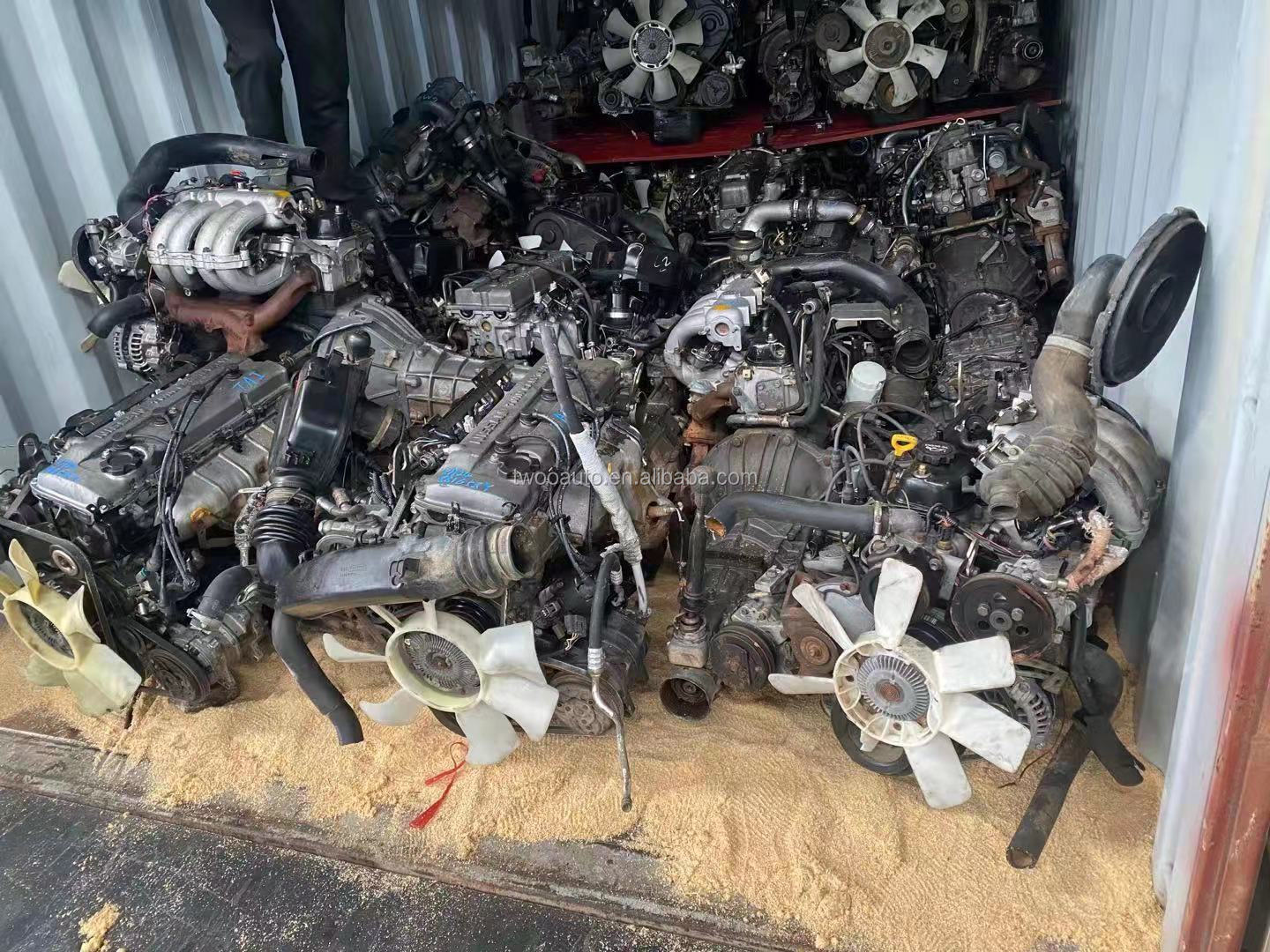 Original Used Japanese TD42 TD42T Diesel Engine With Gearbox For Nissan Truck Replacement Parts