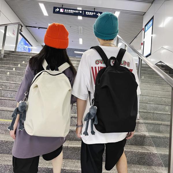 Simple Backpack Fashion Large-Capacity Travel Backpack Female Casual College