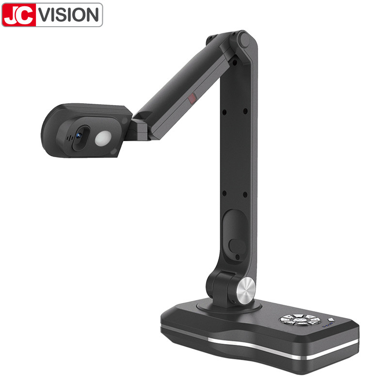 JCVISION 1/4" CMOS Best Portable Book Scanner , 11LED Document Camera Scanner