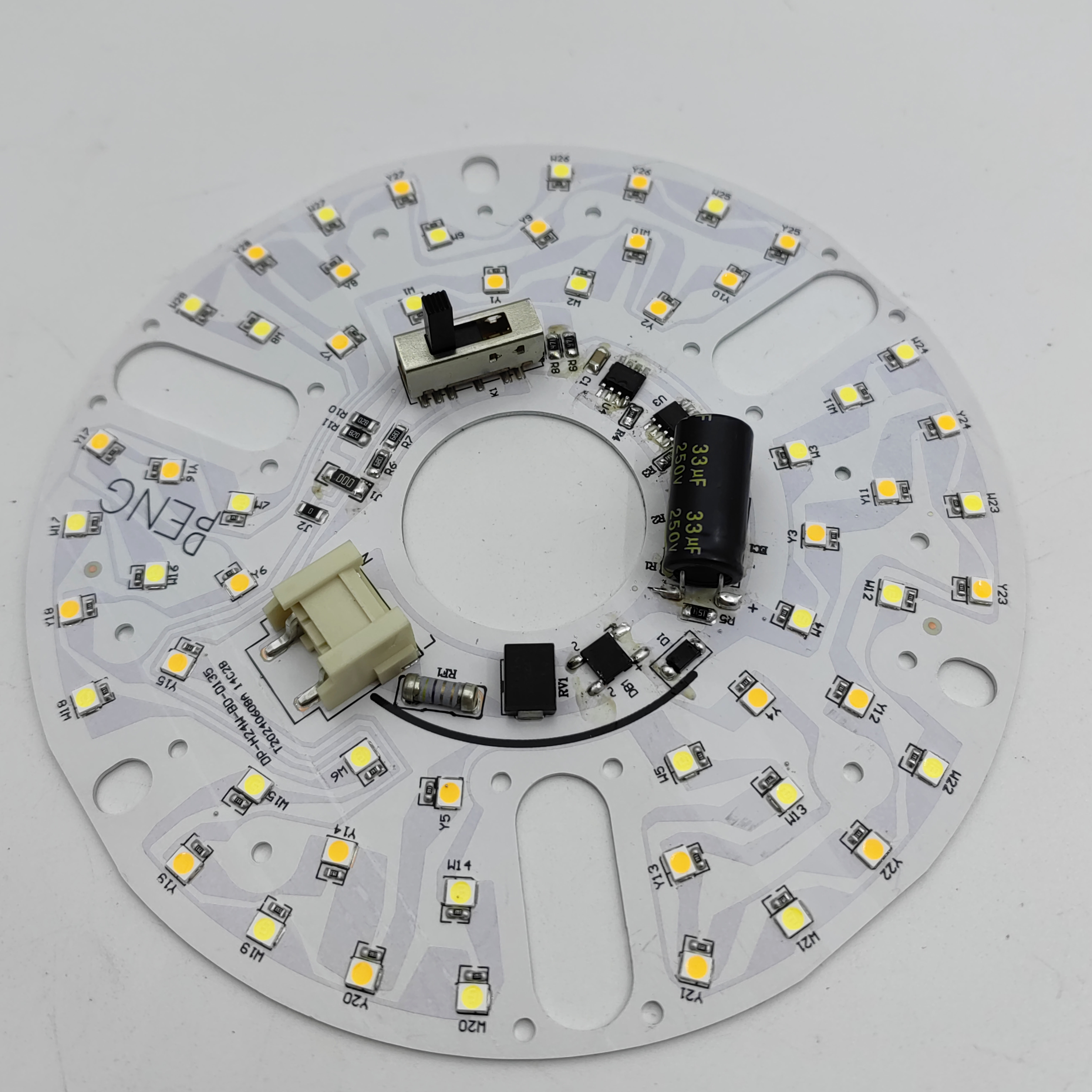 CE ERP 230V 24W 5CCT Adjustable Led Ceiling Module Light Ceiling Pendant Radar Induction Control