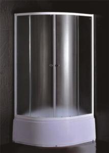 China Corner Stand Up Shower Stall , Sector Enclosed Shower Cubicles In Small Bathroom on sale
