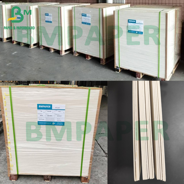 0.4 - 0.9mm Thick Plain White Coaster Board 640 X 900mm For Cup Coaster