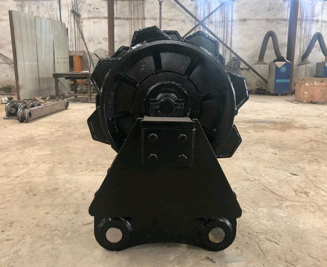 High Stability Excavator Compactor Wheel Road Compaction Roller