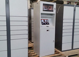 CE FCC Electronic Post / Mail Lockers with Advertising Videos 19” LCD Display