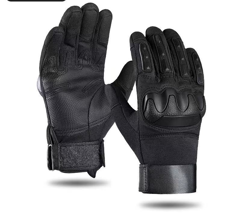 Hook and Loop Wrist Style Hand Gloves made of Microfiber Leather for Optimal Protection