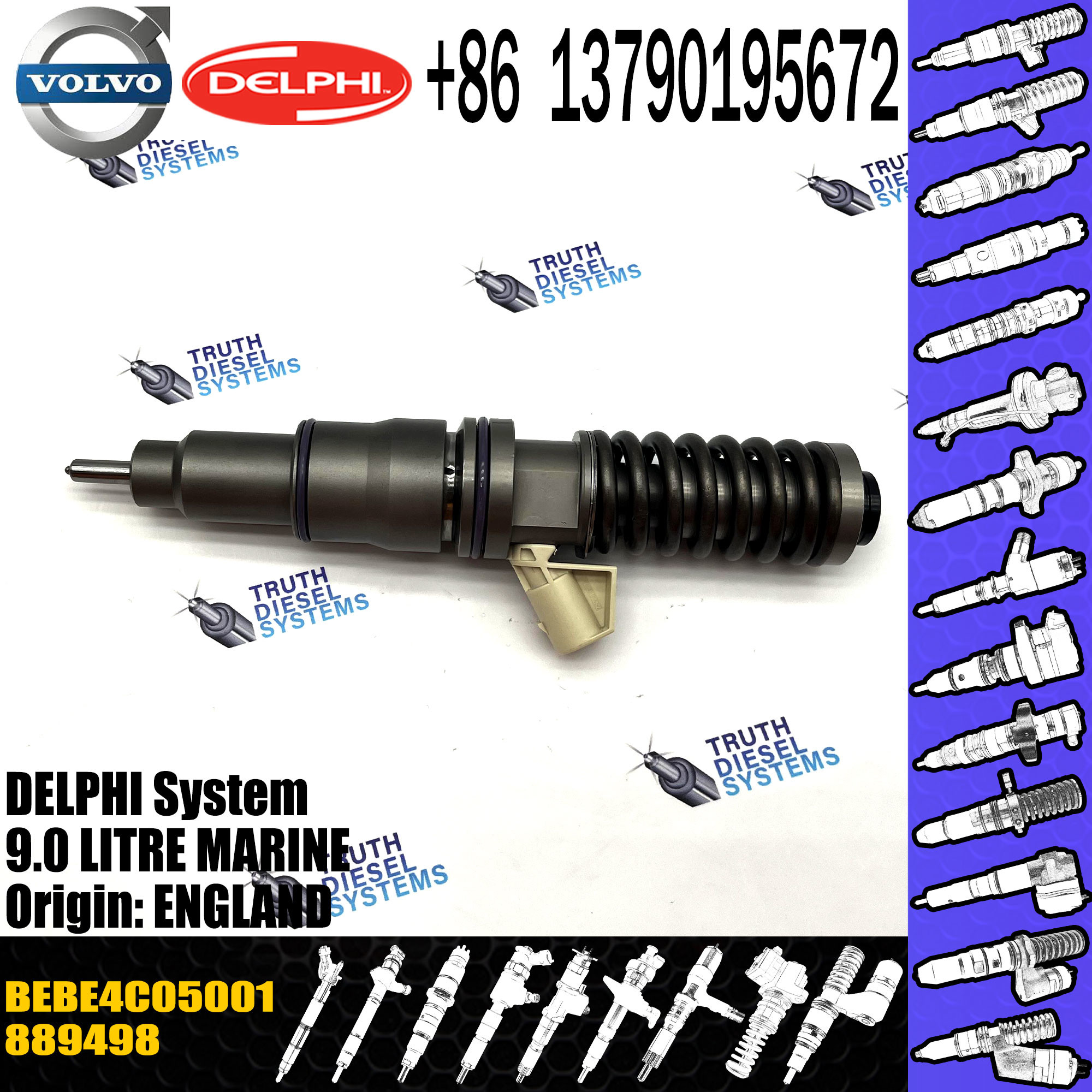 High Quality Diesel Fuel Injector BEBE4C05001 Diesel Engine Fuel Injector bebe4C05001