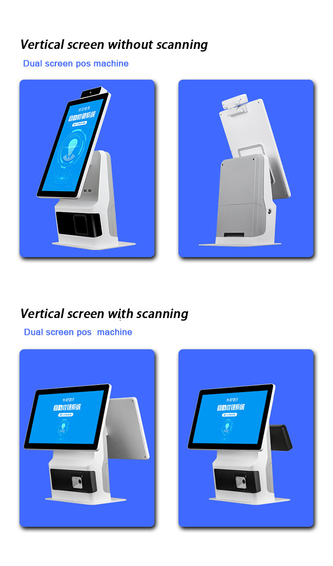 1920x1080 Interactive Kiosk Display 21.5 Subway Self Order Kiosk