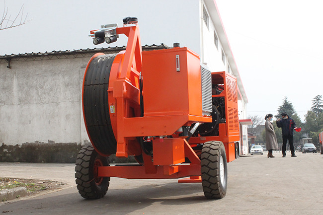 56kw 73hp Hydraulic Tensioner Overhead Line Stringing Equipment