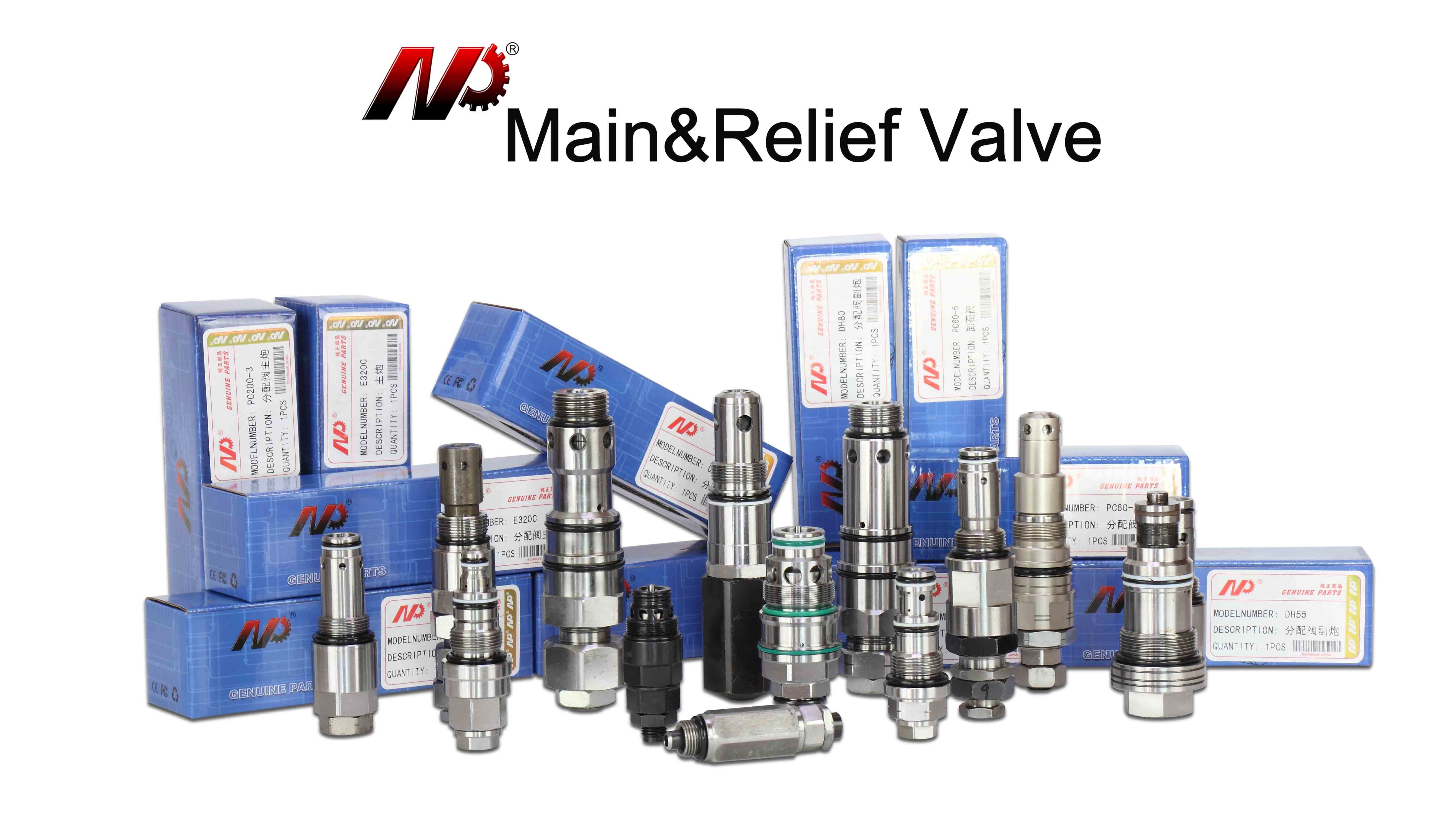 PC30 E70B EX200-2 Excavator Engine Parts Main Relief Valve