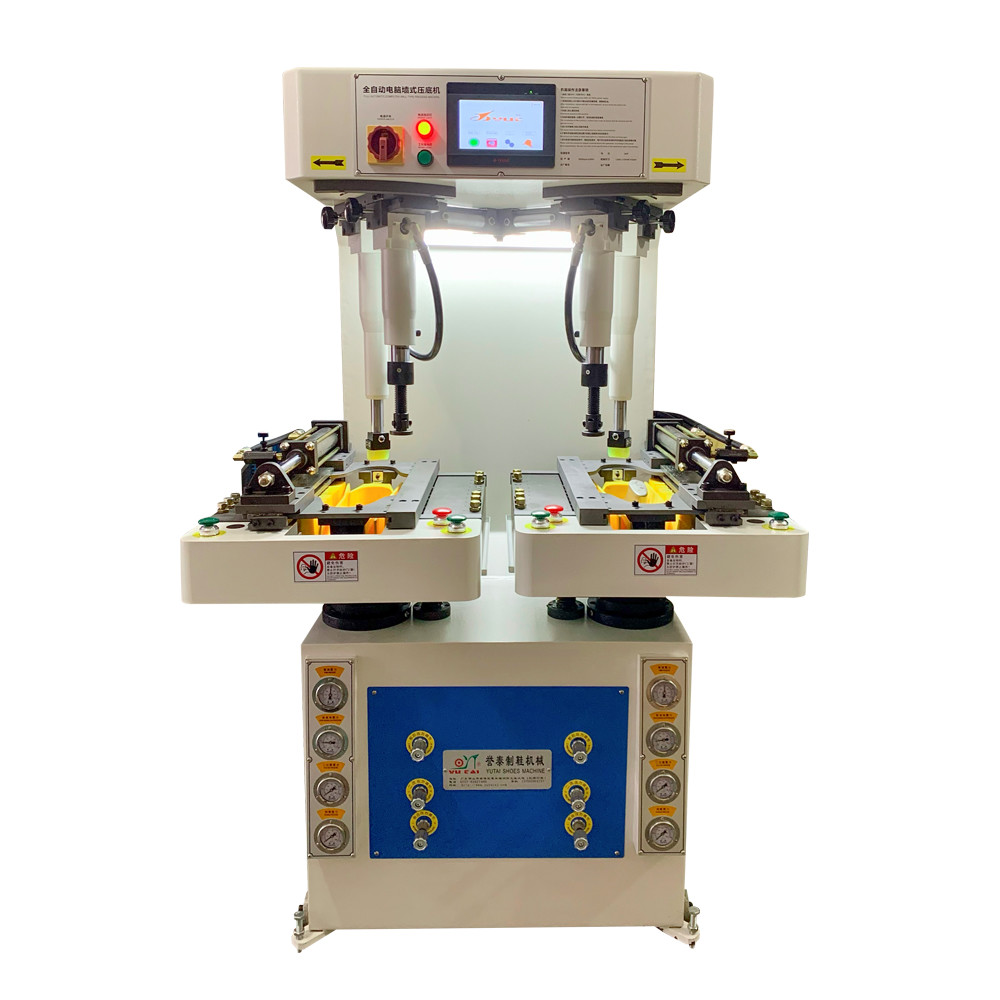 Hydraulic Shoe Sole Pressing Machine Sneaker Attaching Machine High Accuracy Compact