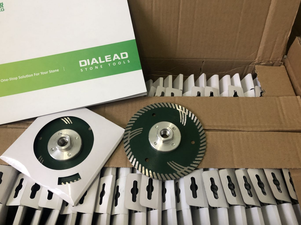 Hard Granite Diamond Turbo Cutting Disc With M14 Flange Diameter 125mm 230mm