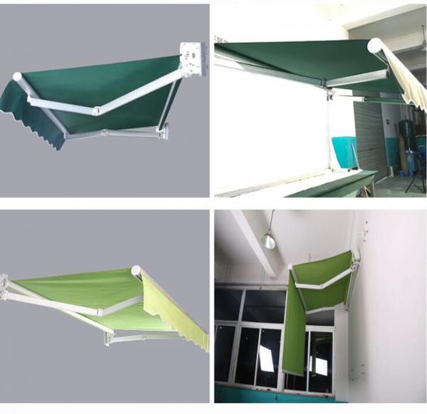 Aluminum Outdoor Open Waterproof Retractable Awning 3x2.5m