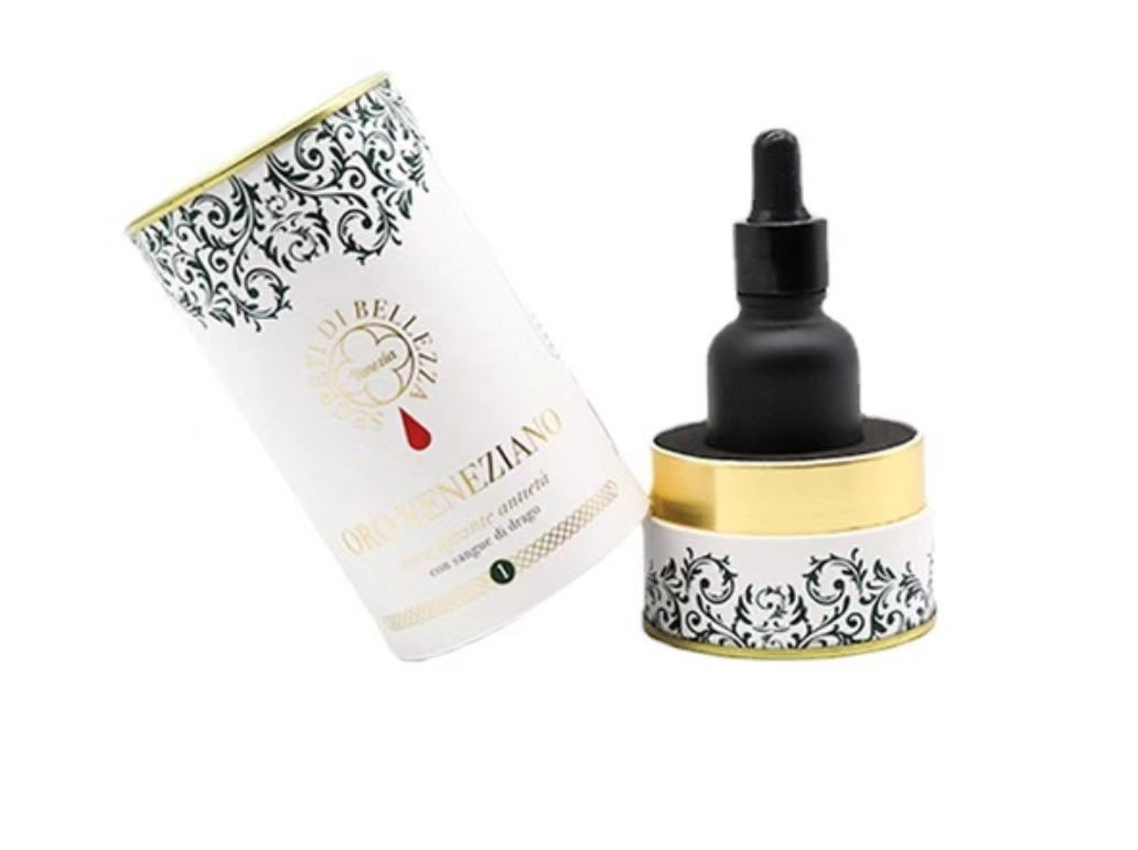 Customizable Design Perfume Paper Tube Packaging With Bottle Matt Lamination