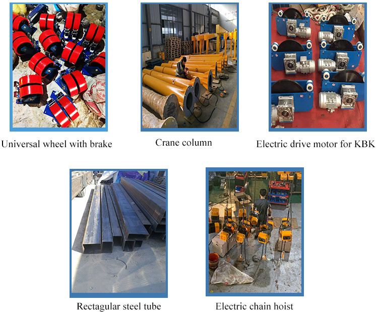 Lifting Height 8.5m Mobile Gantry Crane Customized Width CE Certificate