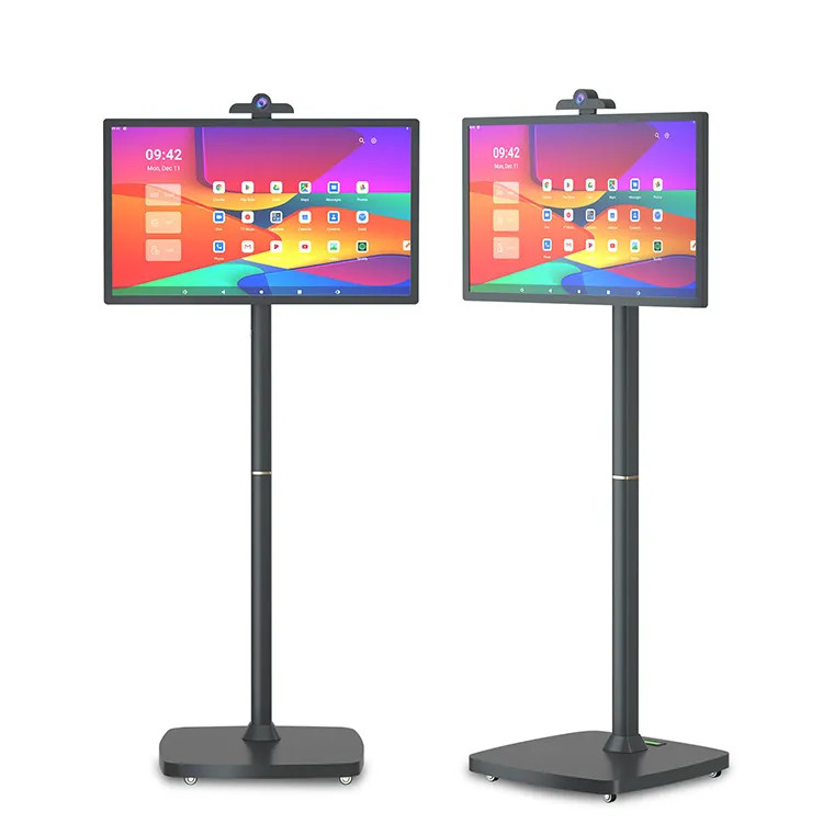 21.5 Inch 5h Built-In Battery Wifi Standby Me TV Touch Screen Portable Smart TV For Gym Gaming Live Room