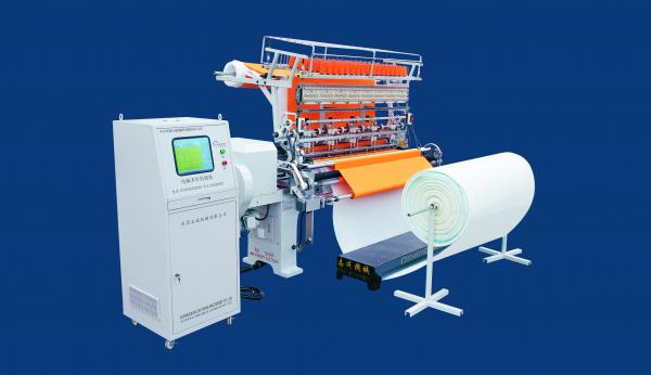Quality Professional Computerized Quilting Machines 2 Needle Row For Winter Wear Pajamas for sale