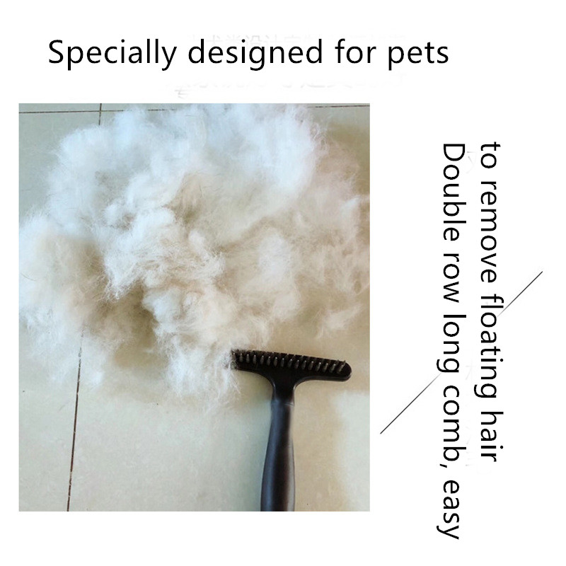 Double Row Dog Grooming Comb For Releasing Dead Hair