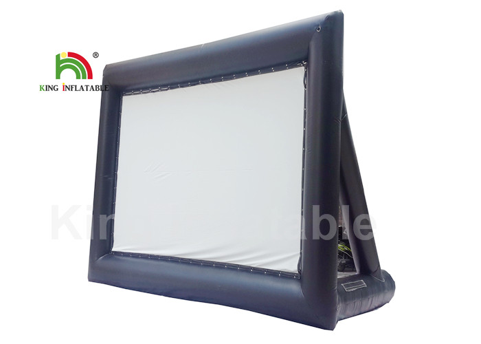 Customized19ft Outdoor Inflatable Movie Screen For Advertising Billboard