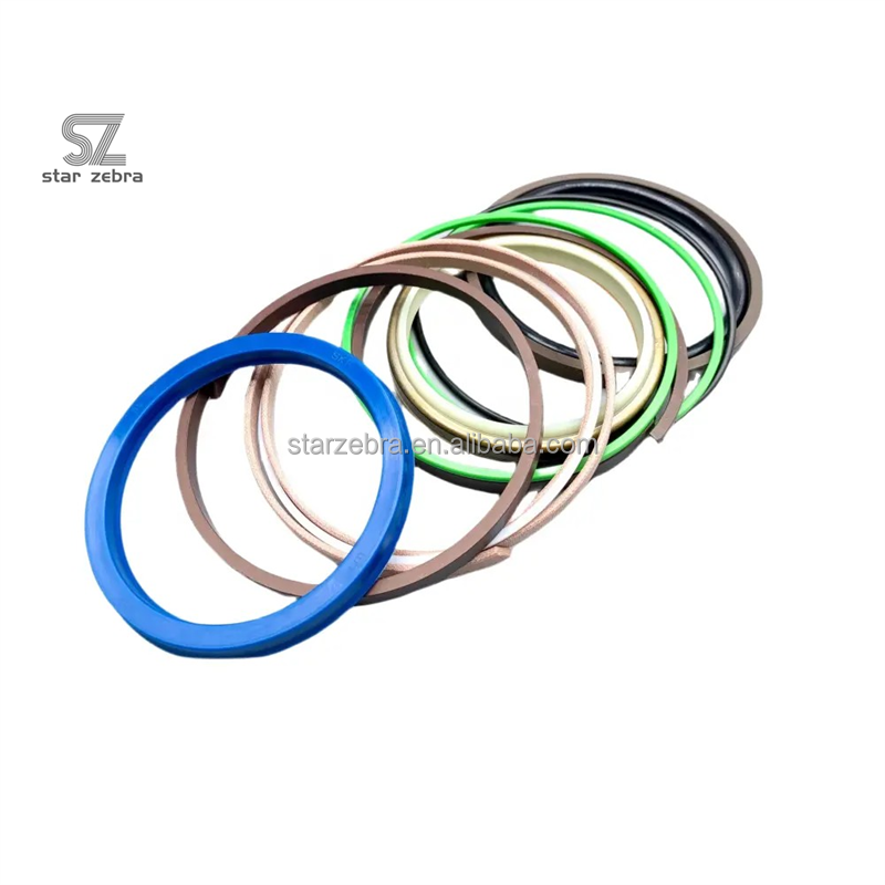 Hyundai R220LC-9S Excavator Hydraulic Cylinder Seal Kit for Bucket Refurbishment and Repair