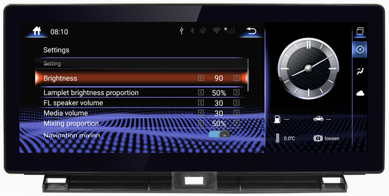 Ouchuangbo car radio gps nav for Lexus NX 200T 300H NX200T 2014-2016 support android 9.0 OS 4GB+64GB