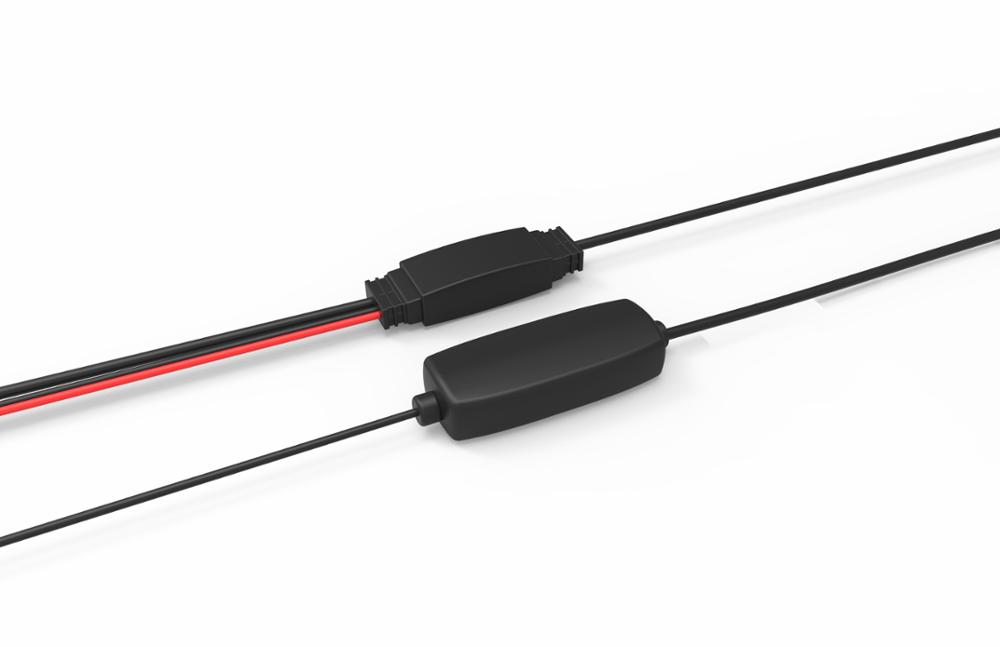 Digital Satellite Color TV Indoor Antenna with RG174 Cable 110mm Height and Materials