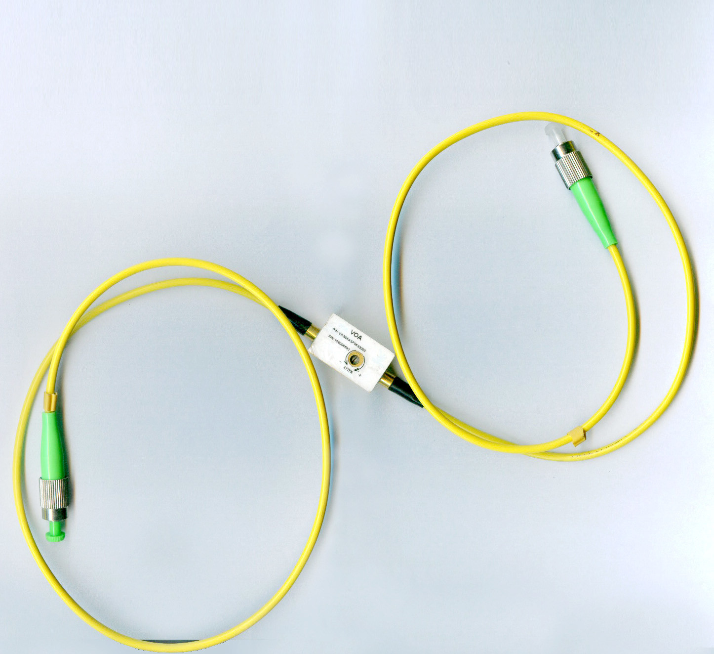 In-line type Variable test fiber optic attenuator with FC connector 0-30dB value adjustable