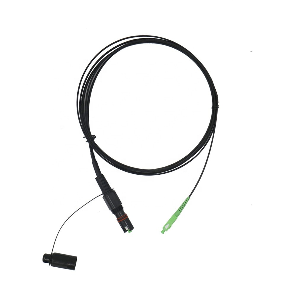 SC APC 10/15/20 Meters Pre Connectorized Fiber Optical Patch Cord