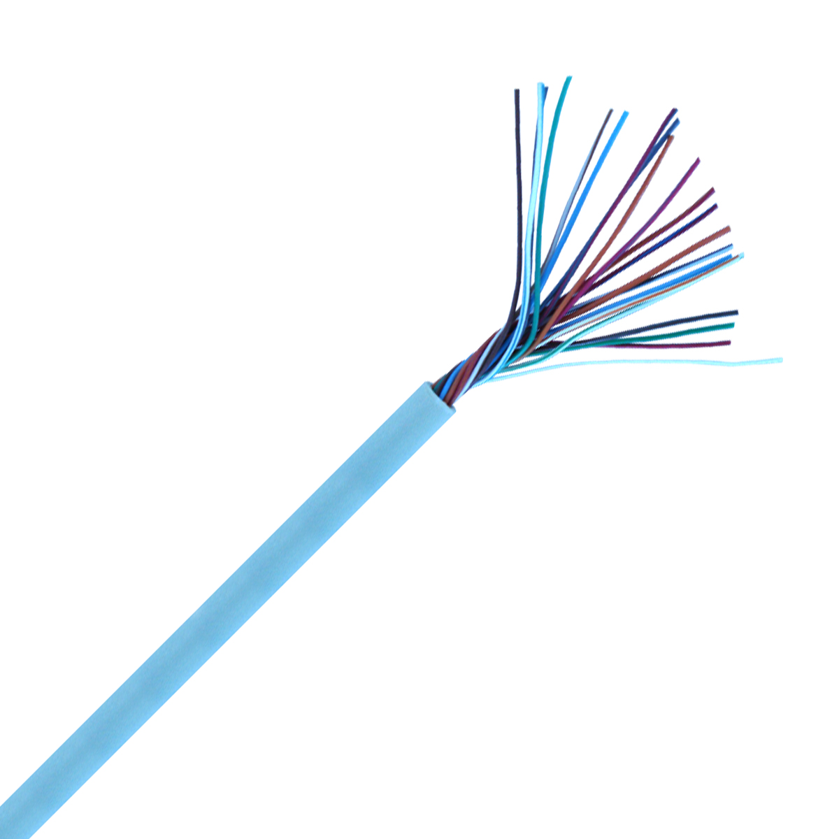12x0.22mm2 Shielded Stranded LSF CPR Eca Control Cable for Public Address System