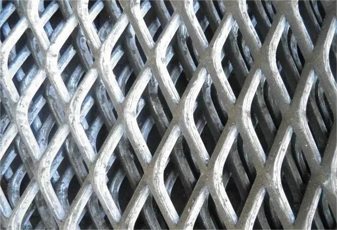 9 Gauge Flat Expanded Steel Mesh Sheet For Building Construction