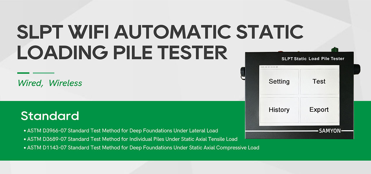 Automatic Static Load Pile Testing Equipment ASTM D3689