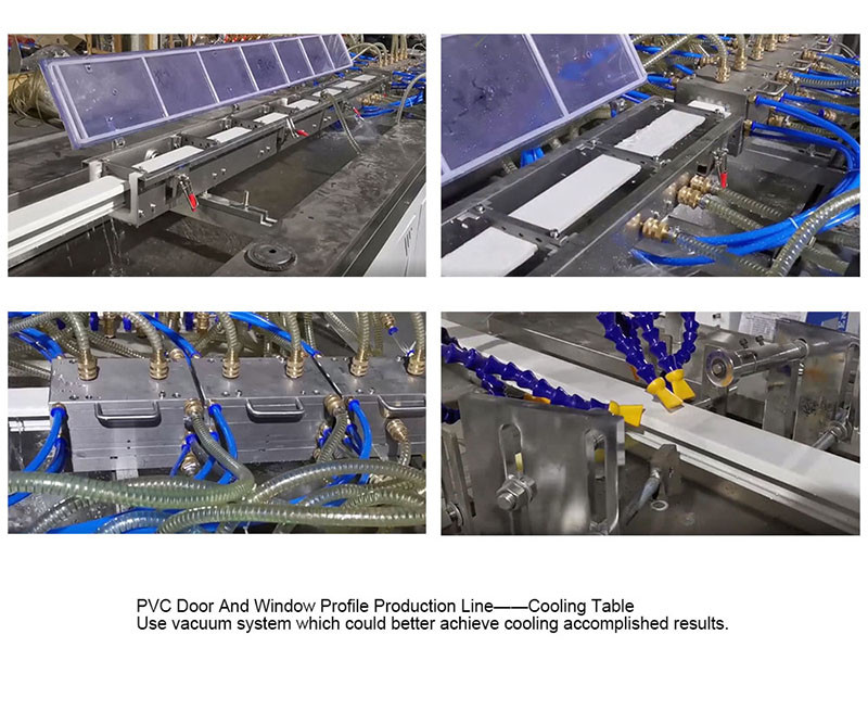PVC Ceiling Panel Extrusion Line equipped With ABB Inverter Siemens Motor Schneider Electric