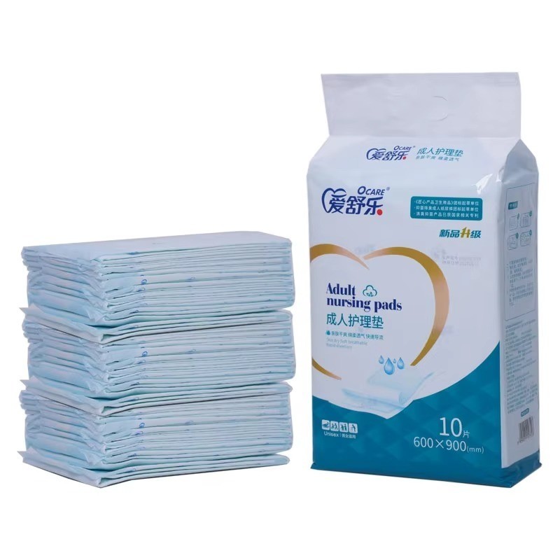 Super Absorption Core Disposable Incontinence Bed Pads 45x60cm 58x60cm 60x60cm 60x90cm