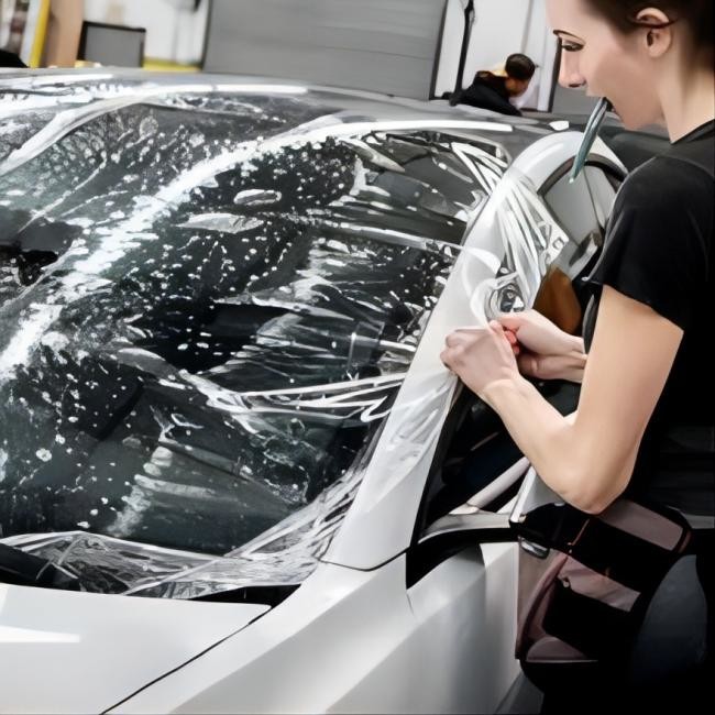 Self Healing TPU Invisible Car Cover Transparent PPF Car Wrapping Film 6.5mil