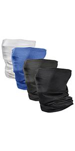 4 Pieces Breathable Neck Gaiters
