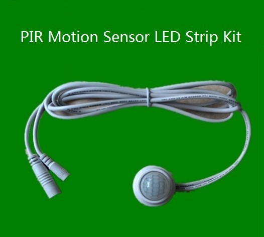 PIR Human Motion Sensor LED Strip Light Kit with Daylight Sensor Double Heads Single Head available