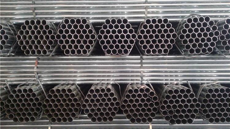 Construction material ASTM A53 schedule 40 galvanized steel pipe,GI steel tubes Zn coating 60-400g/m2 with high quality