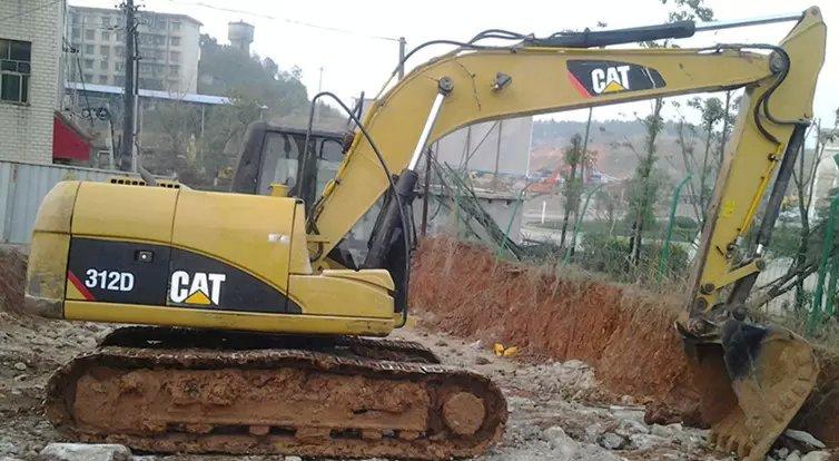 312D  used excavator for sale track excavator 312C 312B second hand digger CAT hyrulic excavator