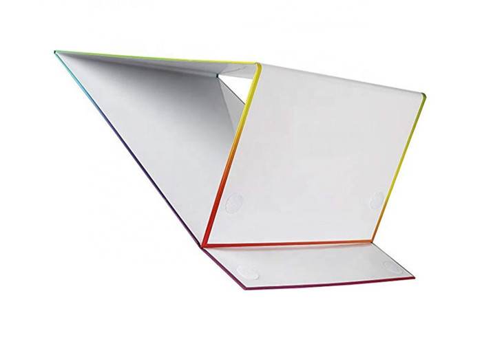 Portable Folding Desktop White Board Easel Double Sided Foldable Dry Erase Magnetic Whiteboard