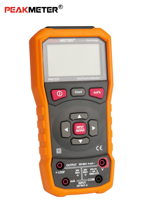 Handheld Multifunction Process Calibrator Measuring Voltage Stable Performance